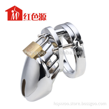 Doule Barrel Silverado Male Chastity Device Cock Cage for adult sex toys